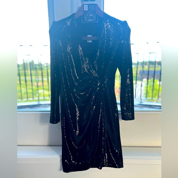 Sequins wrap blazer dress - Picture 5 of 5